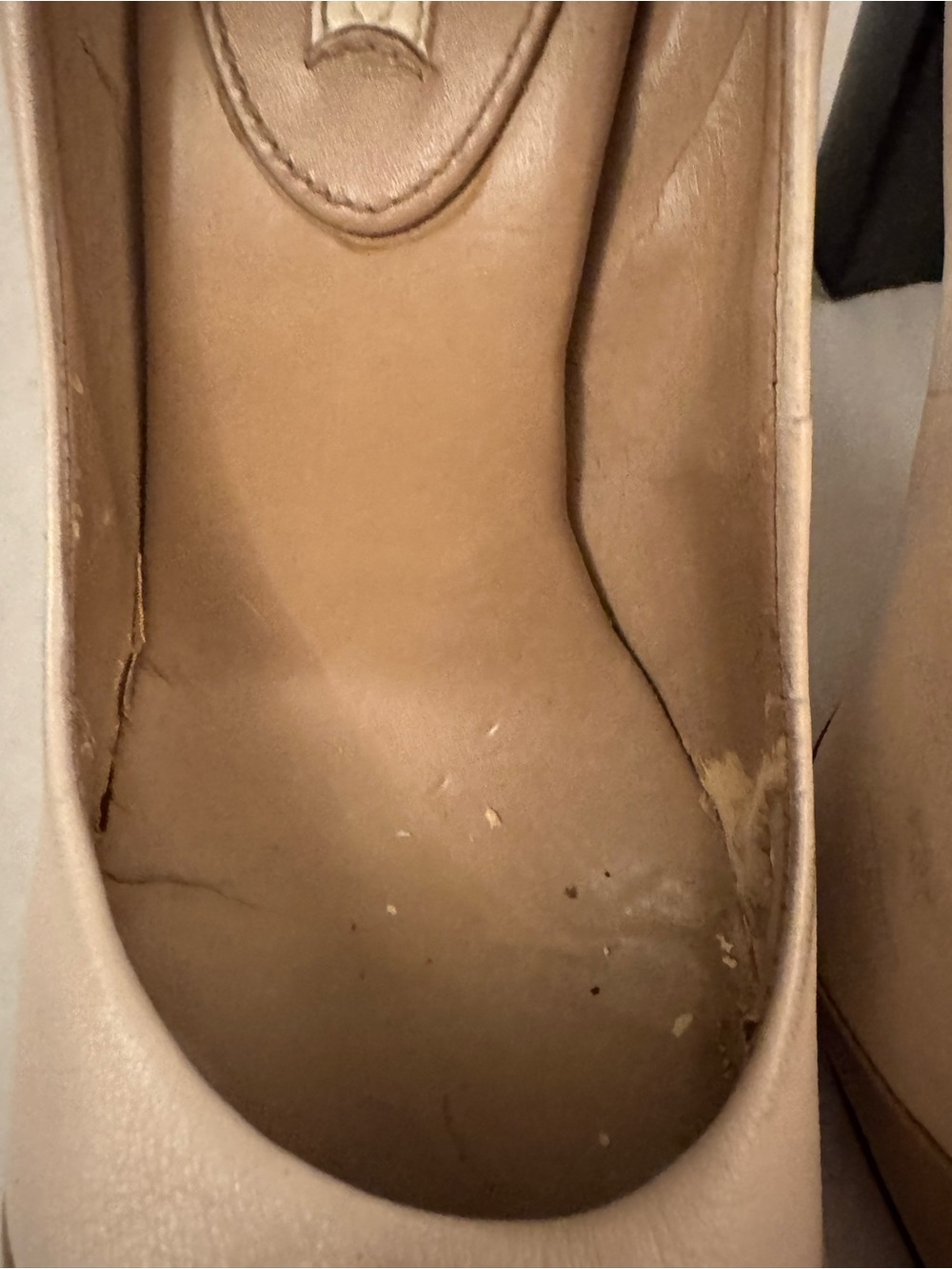 Banana Republic Beige, Taupe & Black Colorblock Block Heel Pumps - Picture 12 of 13